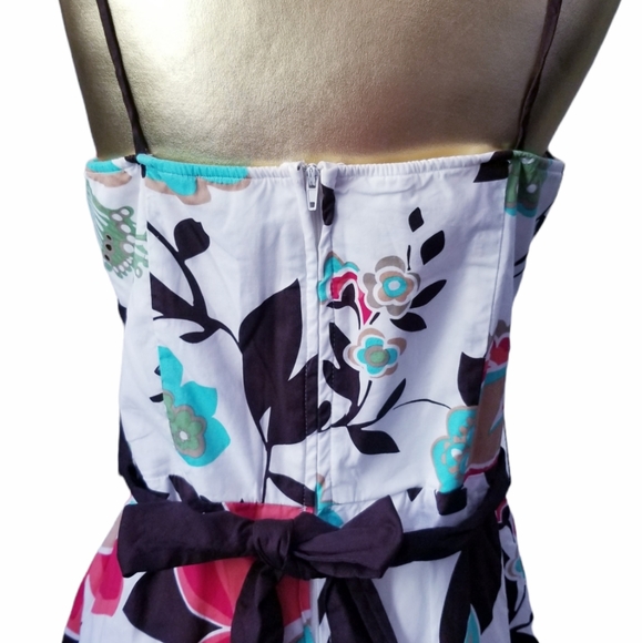 Fit and Flare Floral Summer Dress - Picture 7 of 9